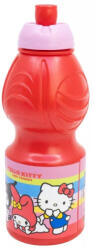 Disney Hello Kitty műanyag kulacs, sportpalack 400 ml Nr 01