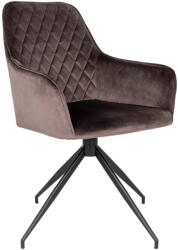 House Nordic Barna kárpitozott étkezőfotel Harbo - House Nordic