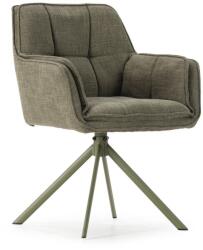 Marckeric Zöld kárpitozott étkezőfotel szett 2 db-os Keiko - Marckeric