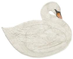 Lorena Canals Krémszínű mosható-kézi szövésű pamut gyerek szőnyeg 100x120 cm Swan - Lorena Canals