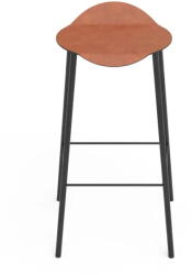 LIND DNA Konyakbarna bőr bárszék Flamingo Bull - LIND DNA