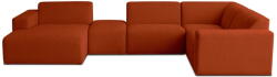 Scandic Téglavörös buklé sarokkanapé (U alakú) Roxy - Scandic - bonami - 953 477 Ft