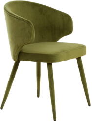 Light & Living Zöld kárpitozott étkezőfotel szett 2 db-os Kosaka - Light & Living