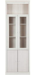 Støraa Fehér borovi fenyő tálalószekrény 74x223 cm Anita - Støraa