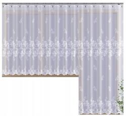 Świat firan Erkélyfüggöny Szett Erkélyre Aspeland Szobába 150x250+300x180 (86e)