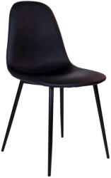 House Nordic Stockholm 2 db fekete szék fekete lábakkal - House Nordic