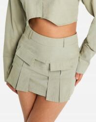 Boohoo Zöld Mini Szoknya TI1 B18__XS