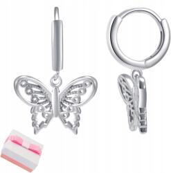 Mennica Bydgoska Ezüst pillangó fülbevaló kislánynak pillangó ezüst minta 925 (93/4)