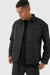 Boohooman Jacquard Hosszú Ujjú Ing 3NY B18__S