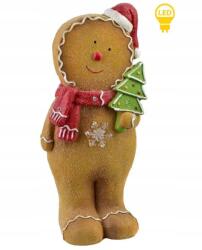 Mondex Santa Lila LED-es figura 19, 5x13, 5x43, 5 cm Karácsonyfa (HTC3528-SW)