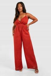 Boohoo Piros Vállpántos Overál SI7 B18__48