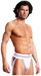 Debra Jock pántos bugyi, fehér, L/XL (BLUE000067)