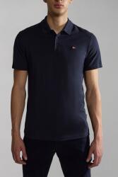 Napapijri Napapijri, Ealis normál fazonú galléros póló, Tengerészkék, XL (NP0A4H8B-1761-XL)
