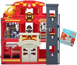 Tiny Kiddom Set de joacă Tiny Kiddom L&S - Stație de pompieri, 32 piese (533214)