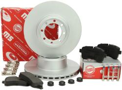  FÉKTÁRCSÁK + BETÉTEK hátul IVECO DAILY IV, V, VI - pepita - 49 251 Ft