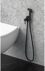 RUBINETA Dus igienic cu baterie Rubineta Ultra monocomanda finisaj negru mat (625127)