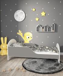  LEO2 gyerekágy 140x70 fehér és szürke