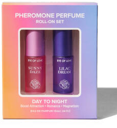 Eye of Love Pheromone Perfume Roll-On Set Day to Night 2x5ml