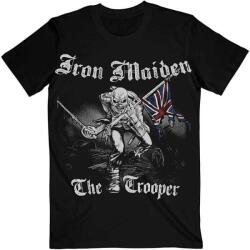 Iron Maiden Sketched Trooper Тениска с къс ръкав Black L (IMTEE22MB03)