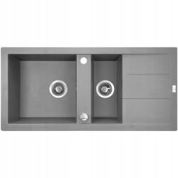 Laveo Barbados 1, 5 kamrás mosogató csaptelep csepegtetővel (SBB 531T)