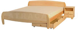 Ágy manufaktúra Luca bükk franciaágy 180x200 - matracasz