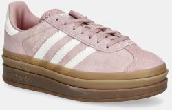 Adidas velúr sportcipő Gazelle Bold W - rózsaszín Női 40