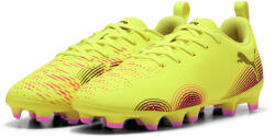 PUMA Gyerek futballcipő Future 8 Play Fg/ag PUMA fekete|rózsaszín|sárga