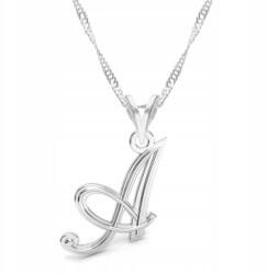Larezo Ezüst lánc nyaklánc 925 A betű