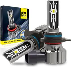  Mini Led Izzók 9005 4000LM Led Reflektor E2 Plug-in 2DB 18V 6000K