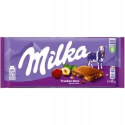 Milka Trauben-nuss Milka Tejcsokoládé 90g Dió És Szőlő Németországból
