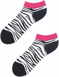 Marilyn Zebra állatmintás női zokni (5905168176664)