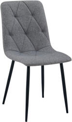 FDY Scaun Bucatarie/Dining Fido Material Textil Gri Inchis