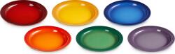Le Creuset Farfurii de masă Le Creuset Rainbow 27 cm, set 6 buc (79364275218006)