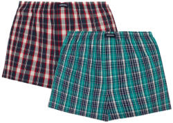 Minerva Slipuri pentru bărbați Marine, Red, Green 2Pachet 96-23074-062 (96-23074-062)