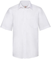 Fruit of the Loom Poplin Shirt Short Sleeve, M-es méret 39/40 (792010003)
