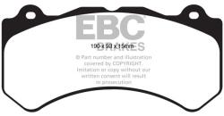 EBC set placute frana, frana disc EBC DP41853R (DP41853R)