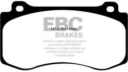 EBC set placute frana, frana disc EBC DP41764R (DP41764R)