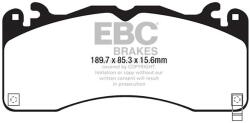 EBC set placute frana, frana disc EBC DP43040R (DP43040R)