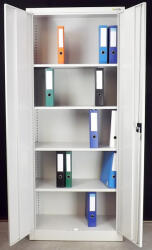  KSPS 02 A lemezszekrény 4 db polccal