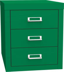 KSZ 43 A fiókos fémszekrény 3 db A4 méretű fiókkal