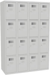  Sus 344 W értékmegőrző/csomagmegőrző szekrény (16 rekesz, lábazaton álló)