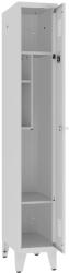  Sms 310 n hosszúajtós iskolai öltözőszekrény (1 ajtó, lábakon álló)