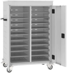 WNL 210 laptop/tablet tároló kocsi (fémszekrény 20 gépnek, töltővel)