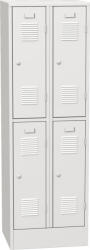  K2469/600 A 4-ajtós öltözőszekrény lábazattal (rövid ajtós, SHS_32_A)