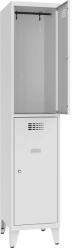  Sus 412 Wn rövidajtós öltözőszekrény (2 ajtós, lábakon álló)