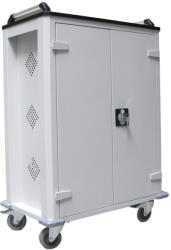  WNT 33 laptop/tablet tároló kocsi (fémszekrény 32+1 eszköznek, töltővel)