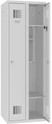  Sms 320 hosszúajtós iskolai öltözőszekrény (2 ajtó, teli lábazaton)