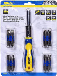 Kinzo Tools Csavarhúzó készlet 49db-os Kinzo 78004