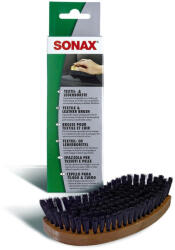 SONAX Kárpit- és bőrtisztító kefe, Sonax Textile & Leather Brush