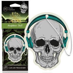 Aroma Car Aroma Car, Illatosító, Dia de les Muertos, Fejhallgatós Koponya